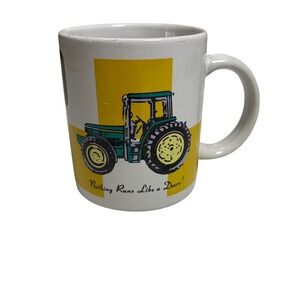 John Deere "Nothing Runs Like a Deere" Tractor Coffee Mug Gibson Licensed 12 oz